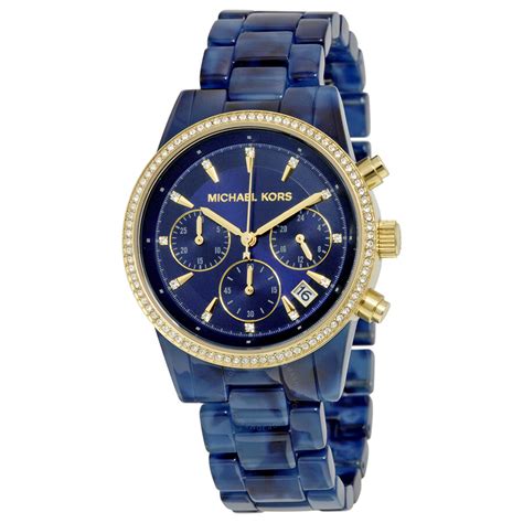 mens blue michael kors watch|Michael Kors blue watch ladies.